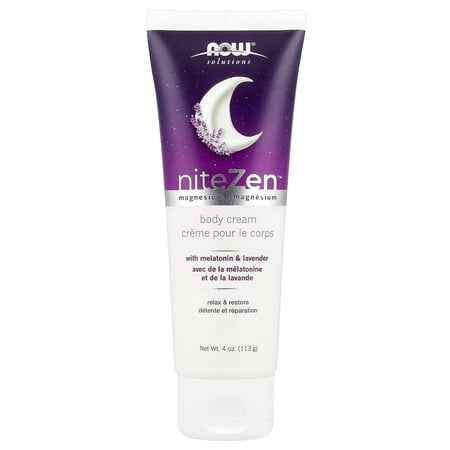 NOW Foods Solutions  NiteZen™ Magnesium Body Cream  4 oz (113 g)