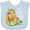 AE-Light Blue, variant on Inktastic My Pops Loves Me Cute Sloth and Baby Boys or Girls Baby Bib