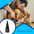 thumbnail image 3 of Guardoinrt Drill Bit Wood-split Machine Bits Round//Square Wood Breaking Machine Firewood Chopper Accessories Woodworking Tools, 3 of 6