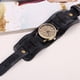 thumbnail image 5 of Qarigey Reloj de para hombre, decoración de moda, correa de cuero, reloj de de cuarzo, relojes de pulsera, accesorios para trabajo Relojes Negro Qarigey AP0112-01, 5 of 6