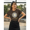 thumbnail image 2 of Love Myself Daisy Garland T-Shirt Women -Image by Shutterstock, Female XX-Large, 2 of 4