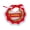 J, variant on PrimeGo Crocheted Pet Bib Chinese New Year Cat Bib Red Fortune Pet Collar for Cats And Small Dogs Festive Dress-up Accessory