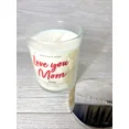thumbnail image 2 of Bath & Body Works 8oz Rose Scented 1 Wick Candle, Love You Mom Label, 2 of 4