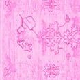 thumbnail image 1 of Ahgly Company Indoor Square Abstract Pink Modern Area Rugs, 5' Square, 1 of 4