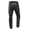 thumbnail image 4 of Inleife Mens Pants Plus Size Men's Punk Retro Gothic Casual Pants Solid Color Casual Leather Pants Full Length Pants Black XXXXL, 4 of 7