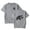 gray, variant on ATEEZ merch Mingi  FIXON  T Shirt Short Sleeve crewneck  tshirt men/women trendy Top