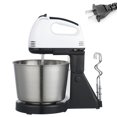 thumbnail image 1 of DEBGFS Stand Mixer Classic Stand And Hand Mixer Adjustable Stainless Steel Whisk Mixer For Frosting Meringue Dough Eggs Batter,a, 1 of 15