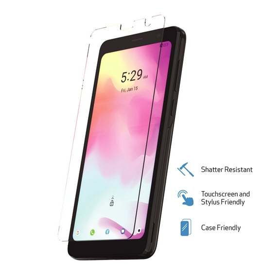 DuraGlass Tempered Glass Screen Protector for Alcatel TCL A3