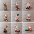 thumbnail image 5 of Holloyiver Mini Resin Christmas Ornaments - Mini Christmas Theme Resin Miniature Pendant Decoration DIY Holiday Gift, 5 of 9