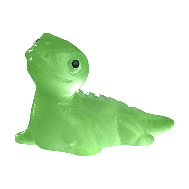 Merry Christmas Glow-in-the-dark Cute Lizard Miniature Potted Widget Car Center Console Glowing Lizard Suitable For Garden Home Accessories DIY Materials