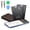 Black and Black, variant on Wallet Tracker Card 2Pack, Bluetooth Tracker with Apple Find My(iOS Only), Rechargeable Thin Smart Card Wallet Finder, Item Finder for Luggage/Passport/Phone/Keys, IP68 Waterproof Black, FCC Approved
