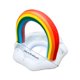 thumbnail image 3 of Flotador hinchable para piscina infantil con diseño de arcoíris para bebés y niños pequeños de 0 a 6 años. Juego acuático para exterior. Material de PVC., 3 of 8