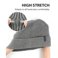 thumbnail image 2 of Zylioo Small Winter Beanie Cap,Warm Skully Caps For Little Heads,Ribbed Watch Cap,Petite Size Knitted Cap for Men, 2 of 6