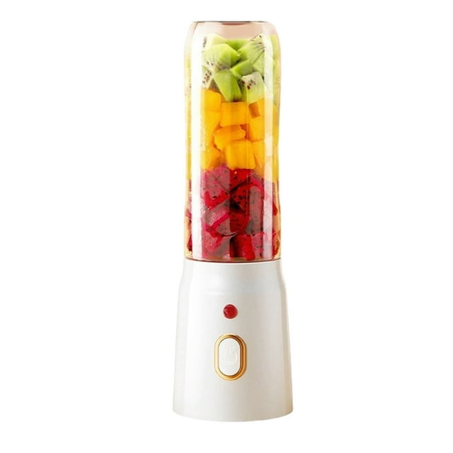 Yhmxh Utensilios de cocina Agitador portátil recargable por USB, mini exprimidor con 10 cuchillas, inalámbrico, ideal para preparar batidos y sorbetes. Muebles para cocina Accesorios de cocina