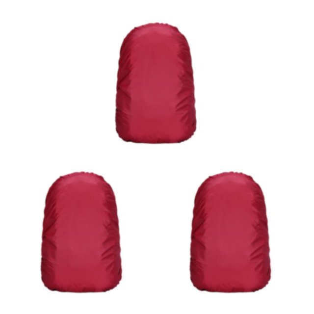 Moyic Protección al aire libre garantizada cubierta impermeable unisex diseñada para viajes cubierta de impermeable rojo Type1 NO1