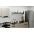 thumbnail image 5 of AmGood 18 in. x 48 in. Stainless Steel Wall Shelf | NSF Certified | Appliance & Equipment Metal Shelving | Kitchen, Restaurant, Garage, Laundry, Utility Room, 5 of 8