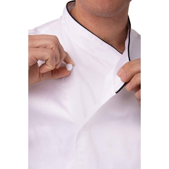 Chef Works Men's Monte Carlo Premium Cotton Chef Coat