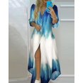 thumbnail image 4 of brillar Vestido de verano para mujer, vestido sexy con camisa de manga larga y estampado a la moda, 4 of 5