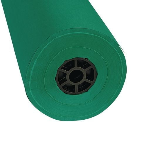 Arts and Crafts Paper Roll - 36" X 1000'  Holiday Green ,Dual Surface Markers