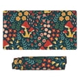 thumbnail image 2 of Kdxio Berries and Flowers Print Large Gaming Mouse Pad,Non-Slip Base,Water Resist Keyboard Pad for Gamer,Office & Home,29.5 x 15.8 in, 2 of 9