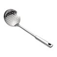 thumbnail image 1 of Colador de acero inoxidable para sopa, cuchara para espesar alimentos, filtro para ollas calientes, cuchara ranurada para servir alimentos, 1 of 8