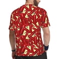 thumbnail image 2 of Wukai Fire Extinguisher Print Men's Short-Sleeved Mesh T-Shirt,Quick-Dry Short Sleeve Workout T-Shirt-3X-Large, 2 of 8