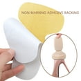 thumbnail image 5 of 2-In-1 Adhesive Heel Pad, Off-White - 2-In-1 Knitted Sponge Heel Cushion Inserts, Soft Blister Protectors for Loose Shoes, Foot Masks Easter Mother'S Day Silica Gel High Heel Makeup Organizers, 5 of 9