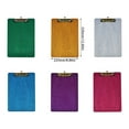 thumbnail image 5 of Glittered Acrylic Clipboard 12x8.6In Standard Size File Organiser Writing Board, 5 of 14