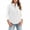 White, variant on Enjoytime Fleece Vest for Women Stand Collar Sleeveless Zip Up Gilet Plus Size Lightweight Casual Warm Jacket with Pockets