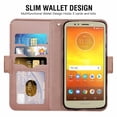 thumbnail image 2 of Case for Motorola Moto E5 Play - Mobile Phone Case with Magnetic Closure, Stand Function And Card Slot, Case Cover Protective Cover Pouch Book Folding Style Pink, 2 of 7