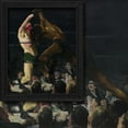 thumbnail image 2 of 3S Brother's World Classic Art Masterpiece Tapestry Series - George Bellows Both Members of This Club Classical Art Tapestry Antique Vintage Collection Home Décor - Made in Turkey (55"Wx51"L), 2 of 4