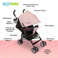 thumbnail image 4 of Carriola Bastón Plegable Bebé Kool Baby Mod CAR-104 Rosa, 4 of 6