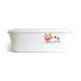 thumbnail image 5 of Microwavable Ceramic Bento Box With Seal Rectangular Shape With Dividers, 5 of 11