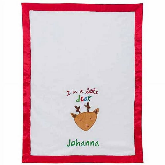 Personalized Sandra Magsamen I'm A Little Deer Blanket