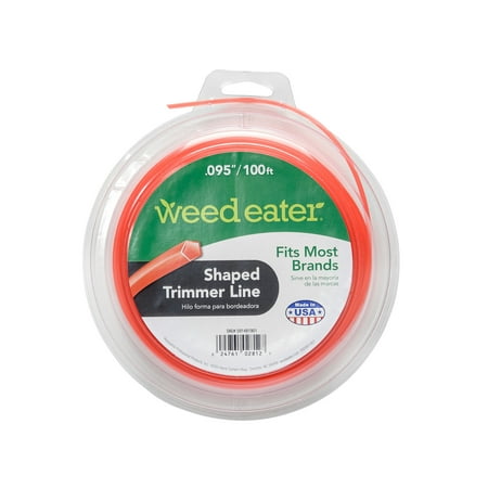 Weed Eater .095x100 Shaped Replacement String Trimmer (Best New Weed Strains)