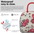 thumbnail image 3 of Flower Lunch Bag for Women Men Reusable Insulated Lunch Bags, Leakproof Cooler Food Lunch Tote Bag, Large Capacity Lunch Box for Work School Travel Picnic, 3 of 7