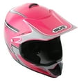 thumbnail image 3 of WOW Youth Motocross Helmet HJOY BMX MX ATV Dirt Bike Helmet HJOY Spider Web Pink + Goggles + Martian Spider Pink Glove Youth Bundle, 3 of 8