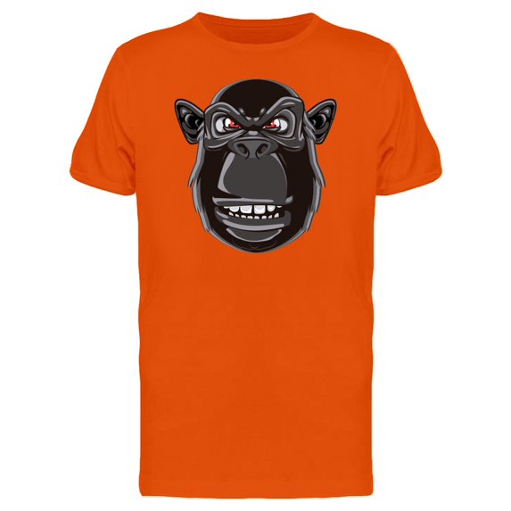 Cool Gorilla Head Cartoon Tee Men's -Image by Shutterstock