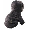 thumbnail image 2 of Parka para mascotas de moda metálica, 2 of 8