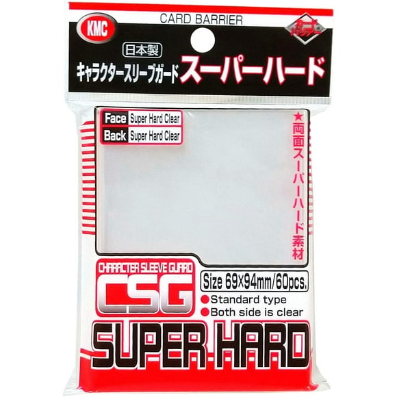 Protège-Cartes Lot de 60 Protection de Personnage : Super Dur 69 mm x 94 mm