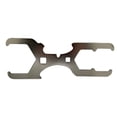 thumbnail image 1 of Coladores Plumbers Wrench Edward Tools de 3 vías para cestas de cocina, 1 of 2