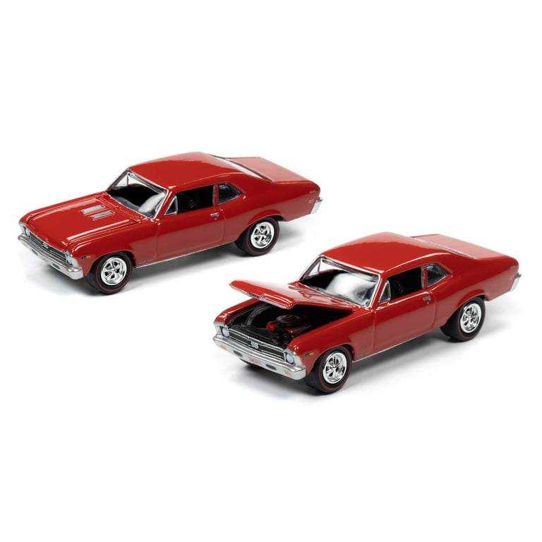 1968 Chevy Nova SS COPO, Matador Red - Johnny Lightning JLMC023