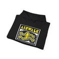 thumbnail image 3 of Airwalk Vintage Retro 90s 80s Skateboarding Hoodie Design - L / Black, 3 of 5