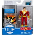 thumbnail image 2 of DC Comics, 4-Inch SHAZAM! Action Figure with 3 Mystery Accessories, Adventure 1, 2 of 7