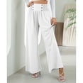 thumbnail image 4 of Pantalones casuales para mujer, pantalones anchos para mujer, pantalones anchos de cintura alta para mujer, pantalones anchos de cintura alta elásticos, pantalones anchos de alta capacidad, 4 of 7