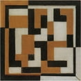 thumbnail image 2 of Theo van Doesburg 20x20 Gold Ornate Framed and Double Matted Museum Art Print Titled - Composition (Between 1917 and 1918), 2 of 4