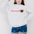 thumbnail image 5 of Baby Sweatshirt Boys Girls Winter Long Sleeve Letter Printing Crewneck Hoodless Tops Kids Clothes White 7 Years-8 Years, 5 of 5