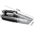 thumbnail image 4 of PRETXORVE Portable Handheld Wireless Car Vacuum Cleaner Inflator Compact and Large Suction Vacuum Cleaner Inflator Mechanical, 4 of 9