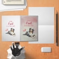 thumbnail image 4 of Every Fart is Love Note Australian Shepherd Guilty Face Happy Valentine's 5x7in Folded Greeting Card Aussie Dog Lover Gifts Single Note Card with Envelope - 01016, 4 of 5