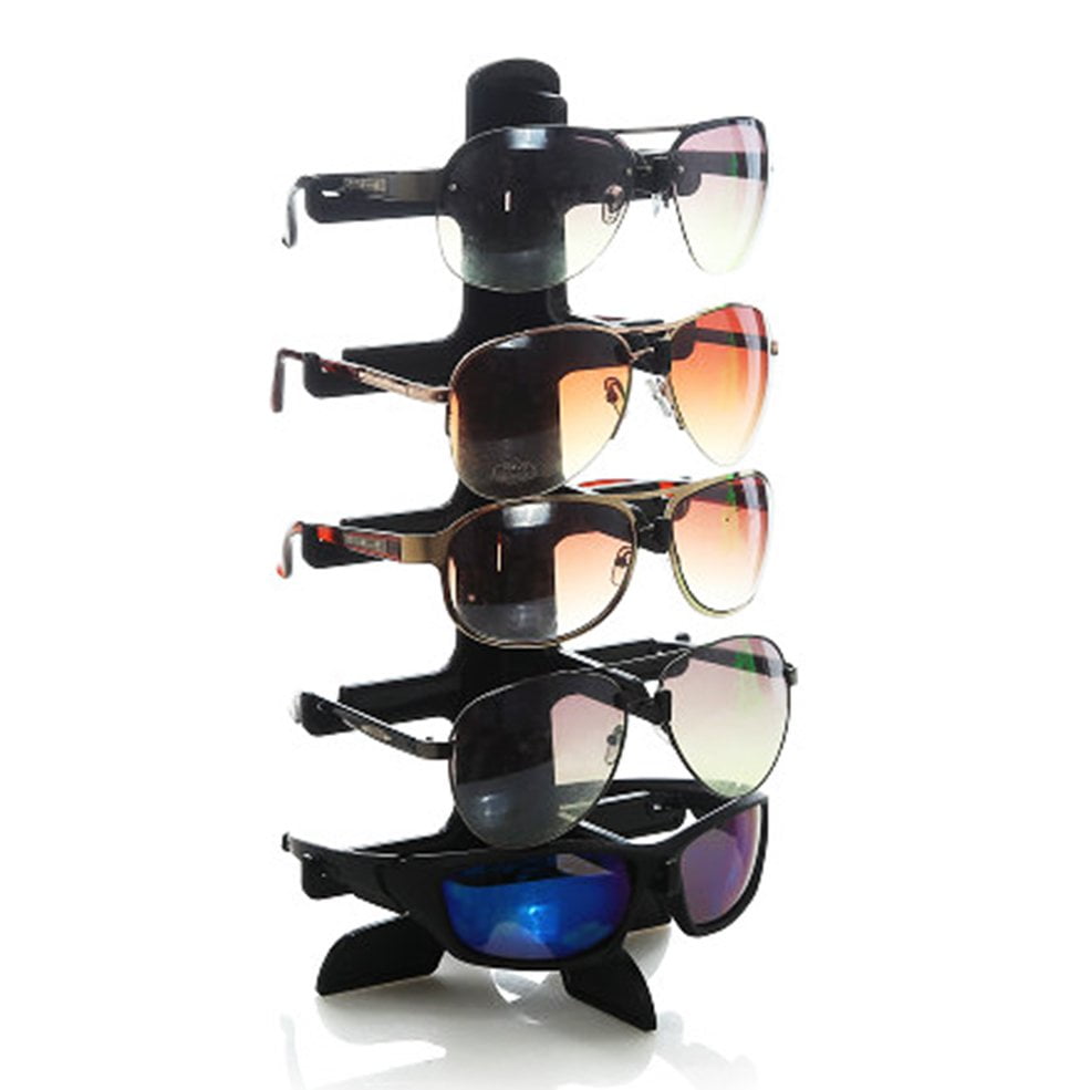 5 Layers Glasses Eyeglasses Sunglasses Show Stand Holder Frame Display Rack ZI 